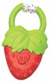Hryzátko Jahoda Vibrating Teether Strawberry Infantino vibrujúce s lienkou od 3 mes