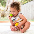 Húsenica z loptičiek Caterpillar Activity Balls Infantino s hryzátkom od 6 mes INF216560