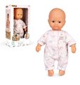 Bábika Natur Baby D'Amour Baby Nurse Smoby mäkké telíčko v pastelových dupačkách 32 cm od 18 mes