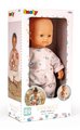 Bábika Natur Baby D'Amour Baby Nurse Smoby mäkké telíčko v pastelových dupačkách 32 cm od 18 mes