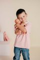 Bábika v dupačkách Doll Baby Nurse Smoby s mäkkým telíčkom a ospalými očkami 32 cm od 18 mes