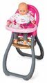 Jedálenská stolička Baby Nurse Zlatá edícia Smoby pre 42 cm bábiku od 18 mes