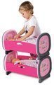 Poschodová posteľ pre dve bábiky Baby Nurse Smoby Zlatá edícia od 24 mes