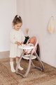 Jedálenská stolička Highchair Natur D'Amour Baby Nurse Smoby s 2 doplnkami pre 42 cm bábiku od 18 mes