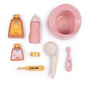 Vanička s nočníkom Bath Set & Accessories Soft Baby Nurse Smoby s 8 doplnkami pre 42 cm bábiku