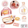 Kufrík s prebaľovacími potrebami Vanity Soft Baby Nurse Smoby pre bábiku s 12 doplnkami