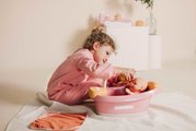 Vanička s funkčnou sprchou Balneo Bath Soft Baby Nurse Smoby s jacuzzi kúpeľom s LED svetlom a bublaním elektronická