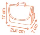 Prebaľovacia taška s plienkou Changing Bag Soft Baby Nurse Smoby s fľaškou a 8 doplnkami pre 42 cm bábiku