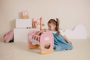 Kolíska s kolotočom Baby´s Cot Soft Baby Nurse Smoby pre 42 cm bábiku od 18 mes