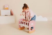 Kolíska s kolotočom Baby´s Cot Soft Baby Nurse Smoby pre 42 cm bábiku od 18 mes