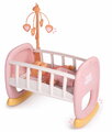 Kolíska s kolotočom Baby´s Cot Soft Baby Nurse Smoby pre 42 cm bábiku od 18 mes