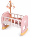 Kolíska s kolotočom Baby´s Cot Soft Baby Nurse Smoby pre 42 cm bábiku od 18 mes