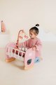 Kolíska s kolotočom Baby´s Cot Soft Baby Nurse Smoby pre 42 cm bábiku od 18 mes