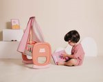 Kolíska s textilným baldachýnom Cradle Soft Baby Nurse Smoby pre 42 cm bábiku od 18 mes