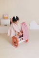 Kolíska s textilným baldachýnom Cradle Soft Baby Nurse Smoby pre 42 cm bábiku od 18 mes