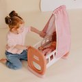 Kolíska s textilným baldachýnom Cradle Soft Baby Nurse Smoby pre 42 cm bábiku od 18 mes