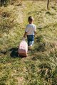 Prebaľovací kufrík s postieľkou na kolieskach 3v1 Nursery Soft Baby Nurse Smoby s jedálenskou stoličkou 6 doplnkov od 18 mes