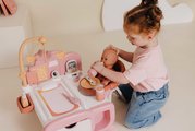 Domček pre bábiku elektronický Cocoon Nursery Soft Baby Nurse Smoby denná a nočná zóna 16 doplnkov