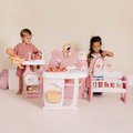 Domček pre bábiku trojkrídlový Large Doll´s Play Center Soft Baby Nurse Smoby kuchynka spáľňa a kúpelňa s 18 doplnkami