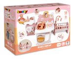 Domček pre bábiku trojkrídlový Large Doll´s Play Center Soft Baby Nurse Smoby kuchynka spáľňa a kúpelňa s 18 doplnkami