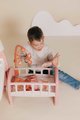 Domček pre bábiku trojkrídlový Large Doll´s Play Center Soft Baby Nurse Smoby kuchynka spáľňa a kúpelňa s 18 doplnkami