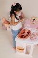 Domček pre bábiku trojkrídlový Large Doll´s Play Center Soft Baby Nurse Smoby kuchynka spáľňa a kúpelňa s 18 doplnkami