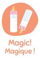 Fľaška pre bábiku Magic Bottle Baby Nurse Smoby s ubúdajúcim mliekom od 12 mes
