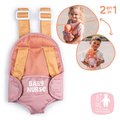 Klokanka s nastaviteľnými popruhmi Carrier Soft Baby Nurse Smoby ergonomický nosič pre 42 cm bábiku