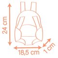 Klokanka s nastaviteľnými popruhmi Carrier Soft Baby Nurse Smoby ergonomický nosič pre 42 cm bábiku