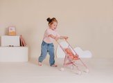 Kočík golfky skladací Foldable Pushchair Soft Baby Nurse Smoby pre 42 cm bábiku výška rúčky 57 cm od 24 mes
