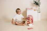Kúpeľňa so záchodom pre bábiky Toilets Soft Baby Nurse Smoby s toaletným papierom a sada na umývanie zubov
