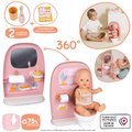 Kúpeľňa so záchodom pre bábiky Toilets Soft Baby Nurse Smoby s toaletným papierom a sada na umývanie zubov