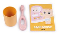 Kúpeľňa so záchodom pre bábiky Toilets Soft Baby Nurse Smoby s toaletným papierom a sada na umývanie zubov
