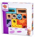 Drevené kocky so zvukom Color Tinkling Blocks Eichhorn farebné 12 kusov od 12 mes