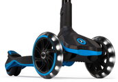 Kolobežka trojkolesová s rozšíriteľnou doskou Xtend Blue Scooter smarTrike skladacia s výškovo nastaviteľnými riadidlami a LED kolesami od 3 do 12 rok