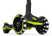 Kolobežka trojkolesová s rozšíriteľnou doskou Xtend Lime Scooter smarTrike skladacia s výškovo nastaviteľnými riadidlami a LED kolesami od 3 do 12 rok