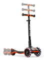 Kolobežka trojkolesová s rozšíriteľnou doskou Xtend Orange Scooter smarTrike skladacia s výškovo nastaviteľnými riadidlami a LED kolesami od 3 do 12 r