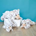 Plyšový snežný leopard Snow leopard Histoire d’ Ours béžový 45 cm od 0 mes