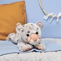 Plyšový snežný leopard Snow leopard Histoire d’ Ours béžový 45 cm od 0 mes