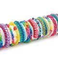 Rainbow Loom originálne gumičky 600 kusov fuchsiové od 6 rokov