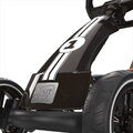 Motokára na šliapanie Go Kart Foxy Espresso Black Exit Toys kovová konštrukcia s EVA kolesami a nastaviteľným sedadlom od 2 do 5 rokov