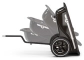 Príves k motokáre na šliapanie Foxy Go Kart Exit Toys s odolnými EVA kolesami a vyklápaním od 24 mes