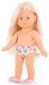 Bábika Rosy Mini World Set Mini Corolline Corolle blond vlasy a modré oči s oblečením 3 doplnky 20 cm