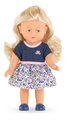 Bábika Rosy Anniversary Edition Mini Corolline Corolle blond vlasy a modré oči s oblečením narodeninová edícia 20 cm