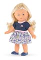 Bábika Rosy Anniversary Edition Mini Corolline Corolle blond vlasy a modré oči s oblečením narodeninová edícia 20 cm