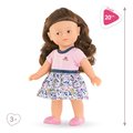 Bábika Romy Anniversary Edition Mini Corolline Corolle hnedé vlasy a hnedé oči s oblečením narodeninová edícia 20 cm
