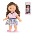 Bábika Romy Anniversary Edition Mini Corolline Corolle hnedé vlasy a hnedé oči s oblečením narodeninová edícia 20 cm