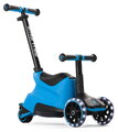 Odrážadlo a kolobežka 2v1 trojkolesová s LED kolesami Xtend Scooter Ride-on Blue smarTrike s vodiacou tyčou s nastaviteľnou výškou a úložným priestoro