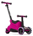 Odrážadlo a kolobežka 2v1 trojkolesová s LED kolesami Xtend Scooter Ride-on Pink smarTrike s vodiacou tyčou s nastaviteľnou výškou a úložným priestoro