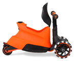 Odrážadlo a kolobežka 2v1 trojkolesová s LED kolesami Xtend Scooter Ride-on Orange smarTrike s vodiacou tyčou s nastaviteľnou výškou a úložným priesto
